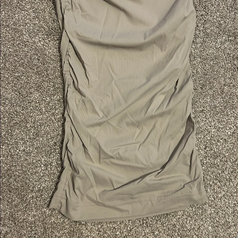 NWT Lululemon Dance Studio Slim-Fit HR Flared Pant in Sheer Oak - Picture 7 of 9